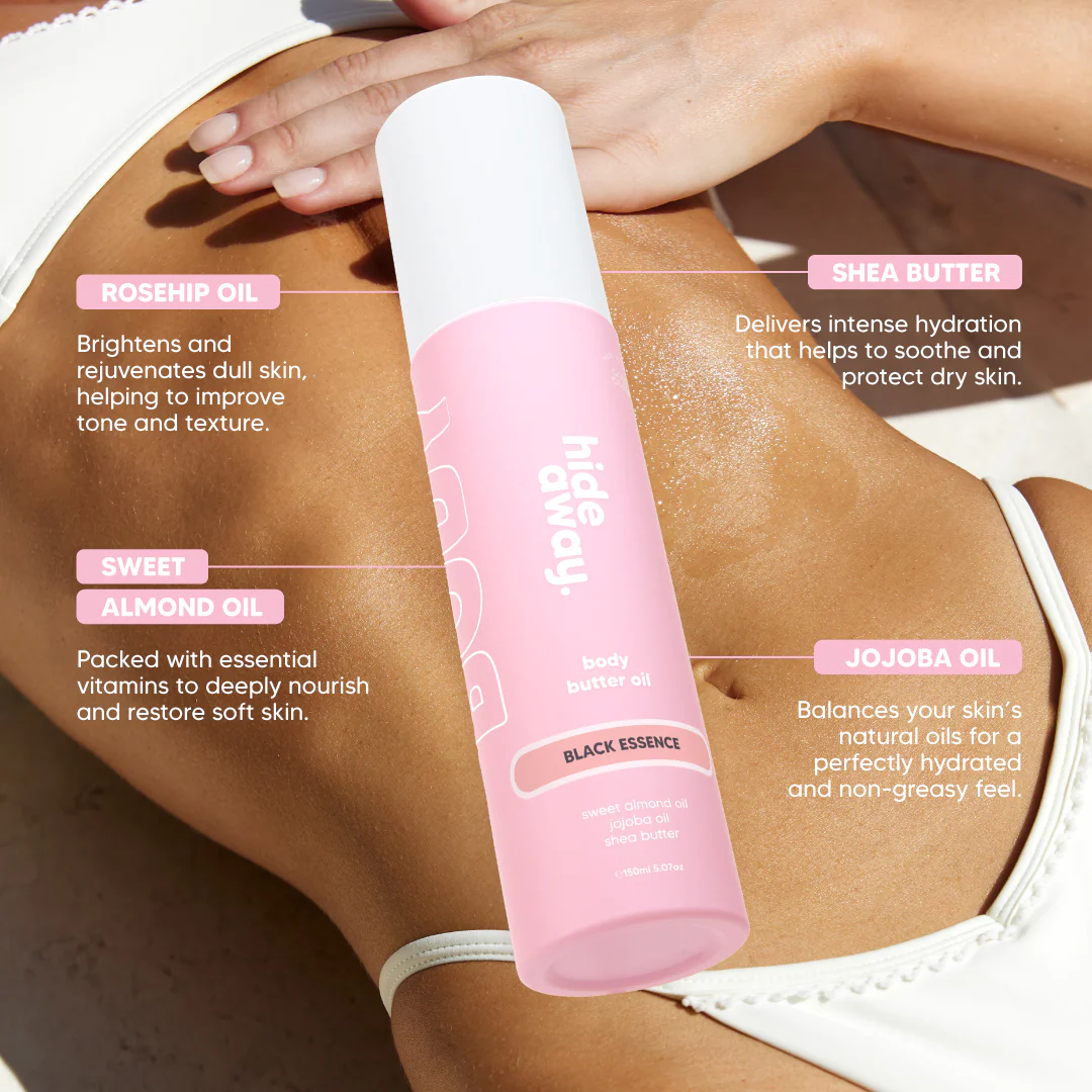 Black Essence Body Butter Oil - Image 4