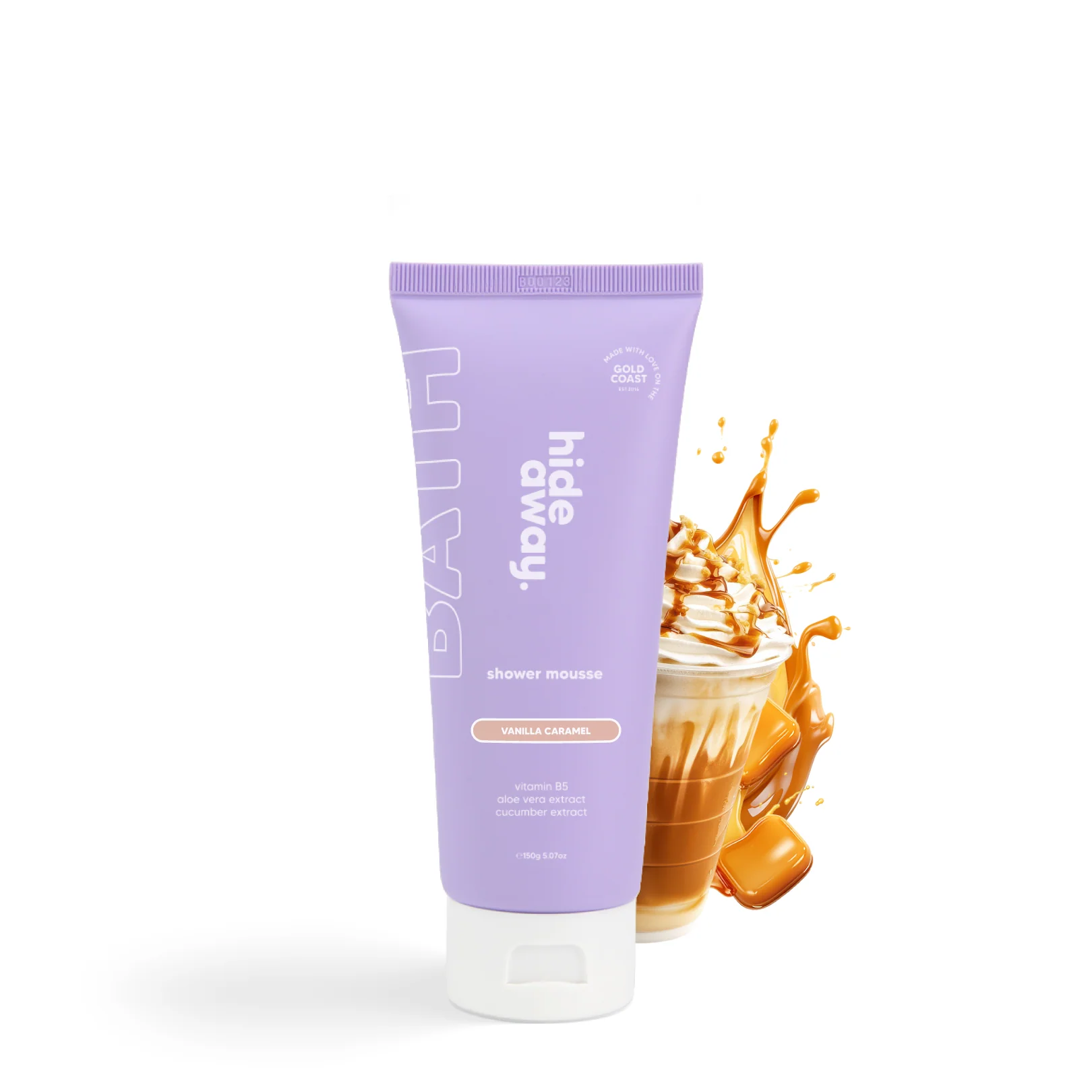 Vanilla Caramel Shower Mousse