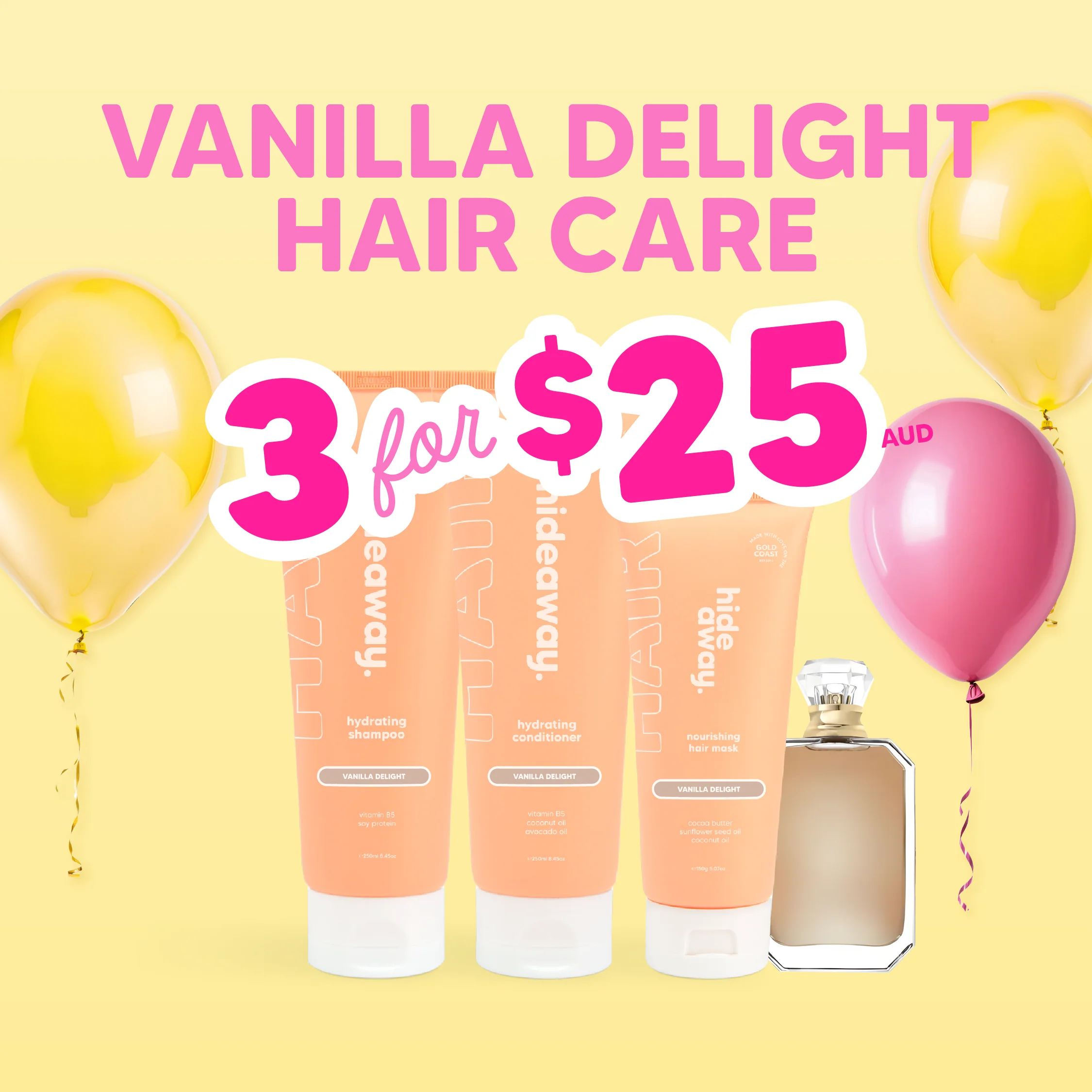 Vanilla Delight Hair Care